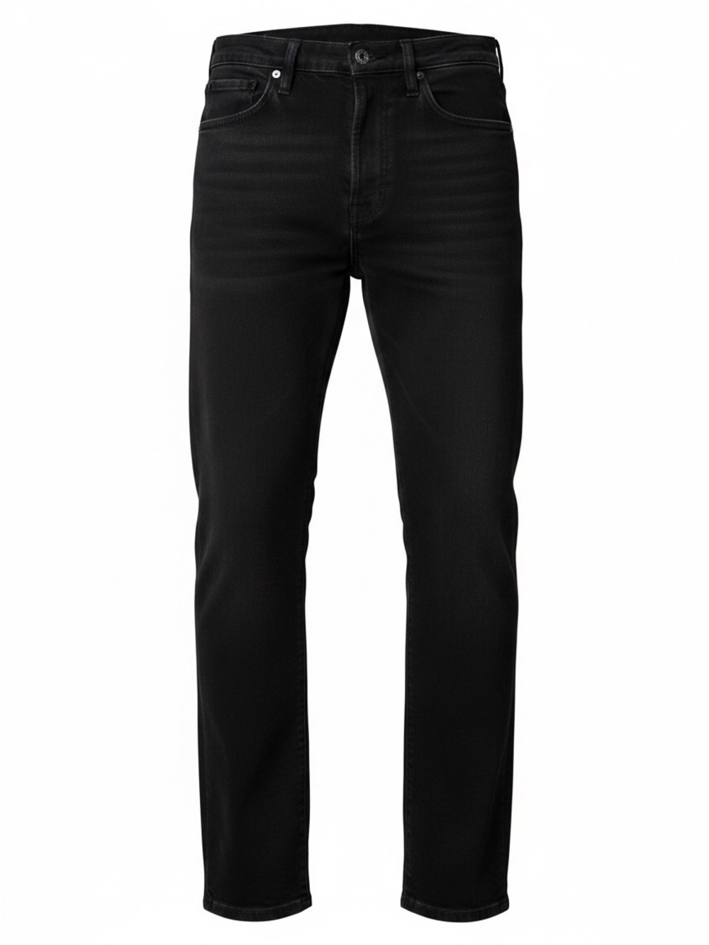 Women’s Black Slim Straight Jeans - Classic Everyday Fit - The Isabelle